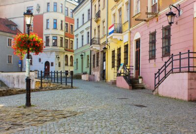 oude stad van Lublin, Polen