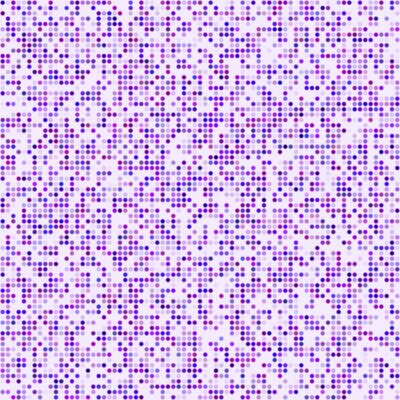 Sticker Paarse pixel punten mozaïek achtergrond