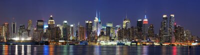 Panoramisch zicht op Manhattan