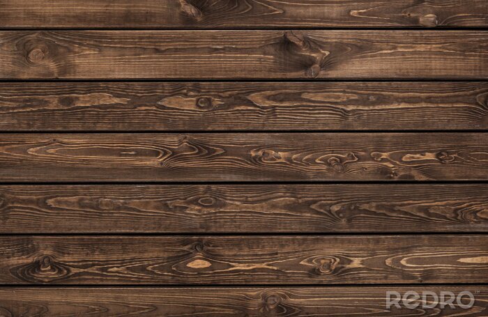 Sticker Parket met horizontale planken