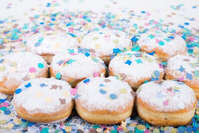 Sticker partygebäck berliner Ballen