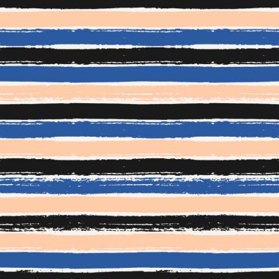 Patroon met strepen horizontaal geschilderd