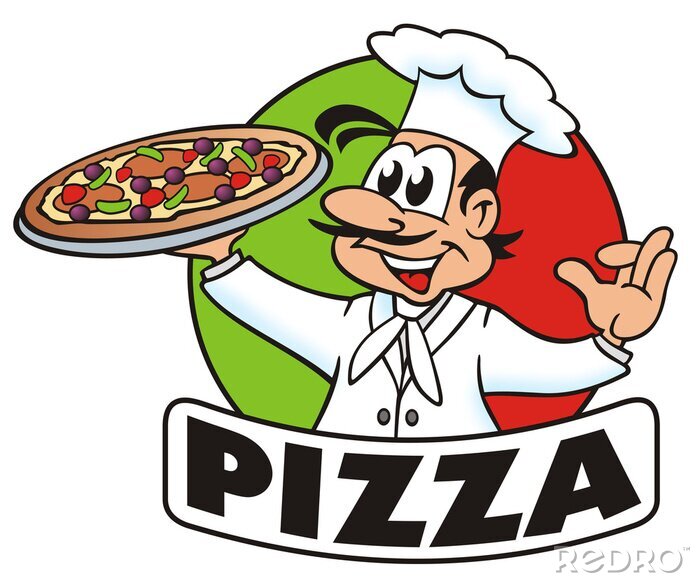 Sticker pizzaservice