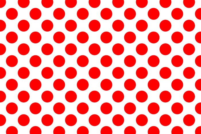 Sticker Polka dot patroon achtergrond
