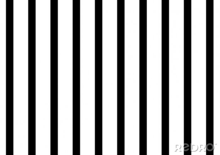 Sticker Rayures noires et blanches