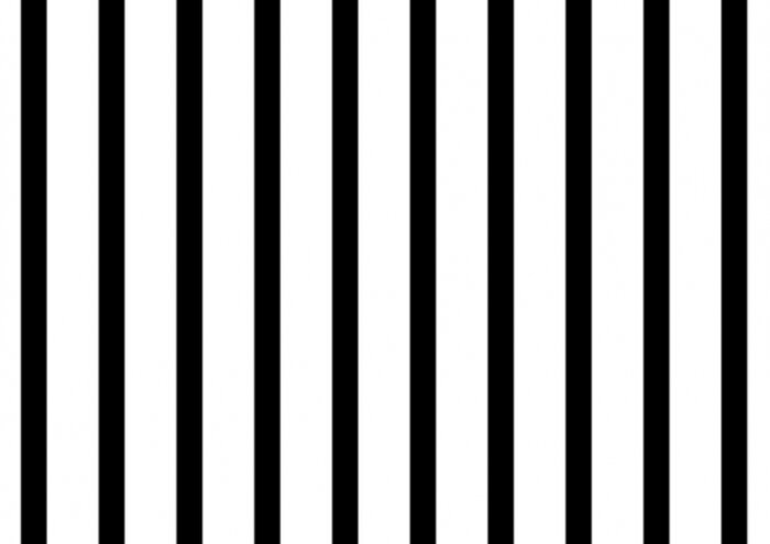 Sticker Rayures noires et blanches