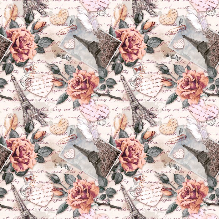 Sticker Romantisch Parijs