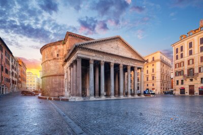 Rome met uitzicht op het Pantheon