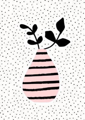 Roze Vaas met Takken