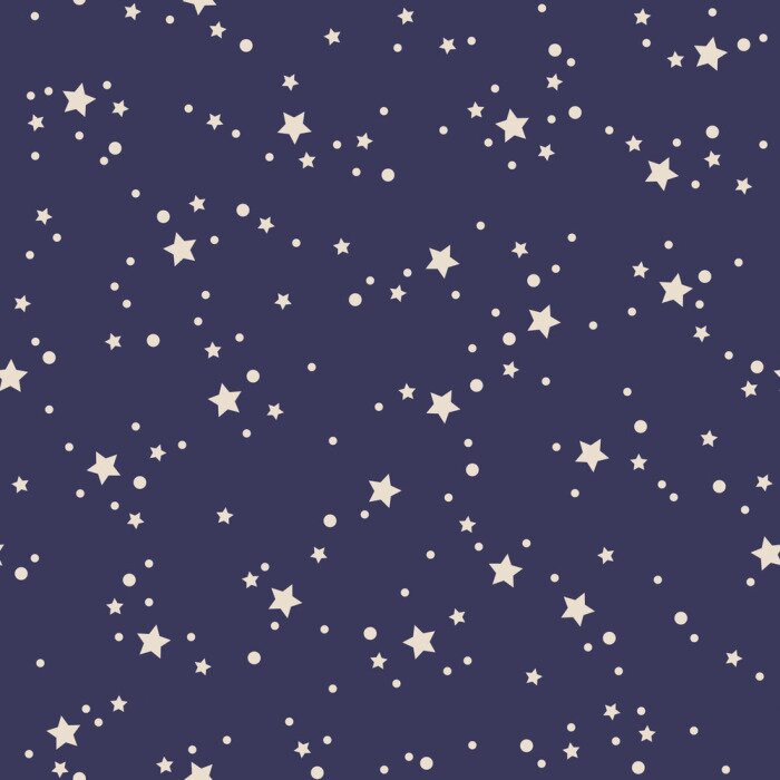 Sticker seamless stars pattern