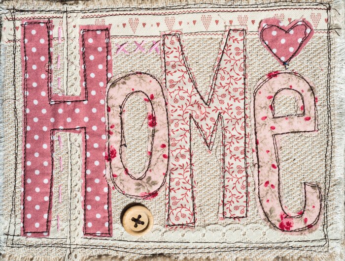 Sticker Shabby chic belettering