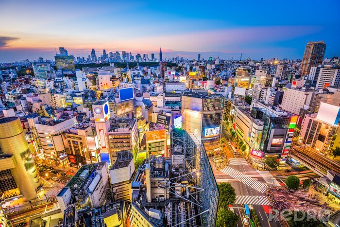 Sticker Shibuya in Tokio