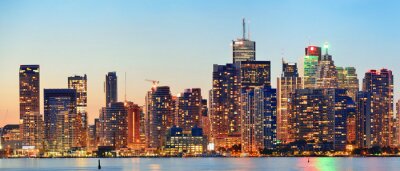 Skyline van Toronto in 3D