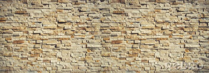 Sticker Stenen gevel