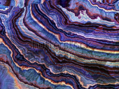 Sticker Tabby Gem Texture Background - Fractal Art