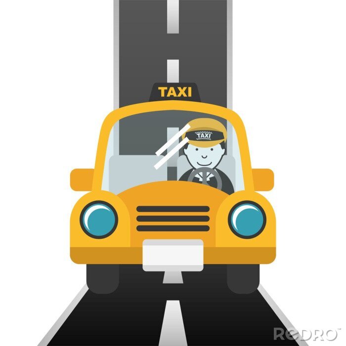 Sticker taxi service design
