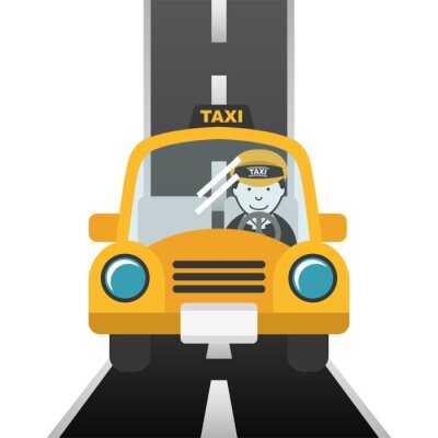 Sticker taxi service design