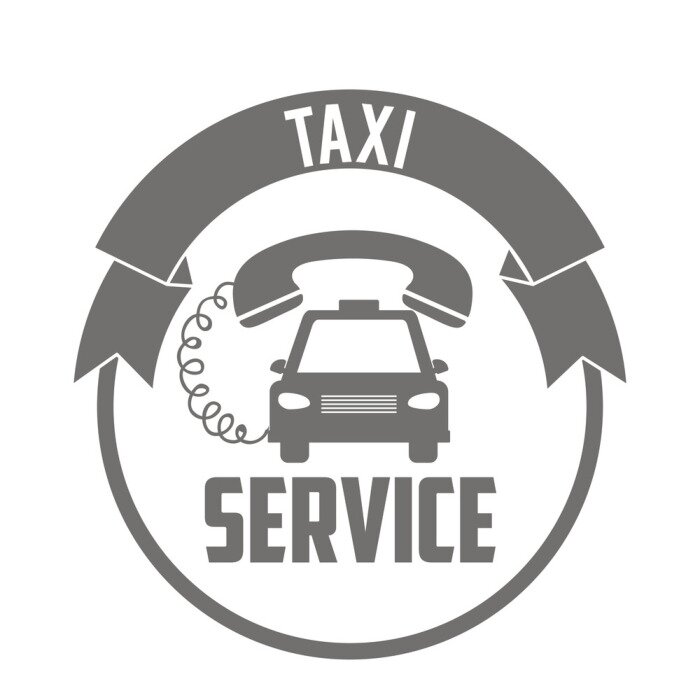 Sticker taxi service design 