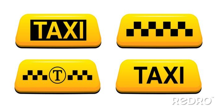Sticker Taxiteken