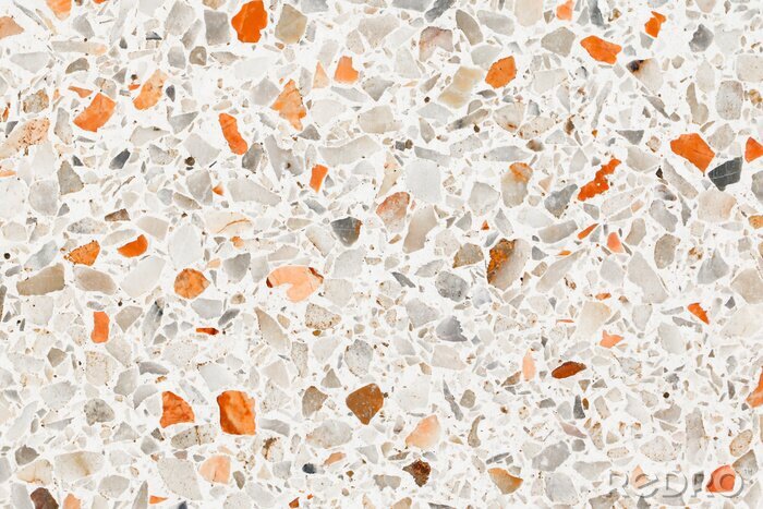 Sticker Terrazzosteen textuur