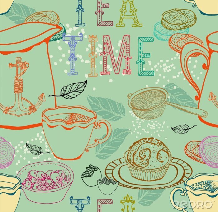 Sticker Thee patroon