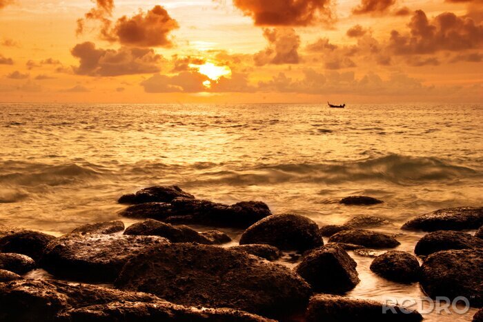 Sticker Tropische natuur in Thailand