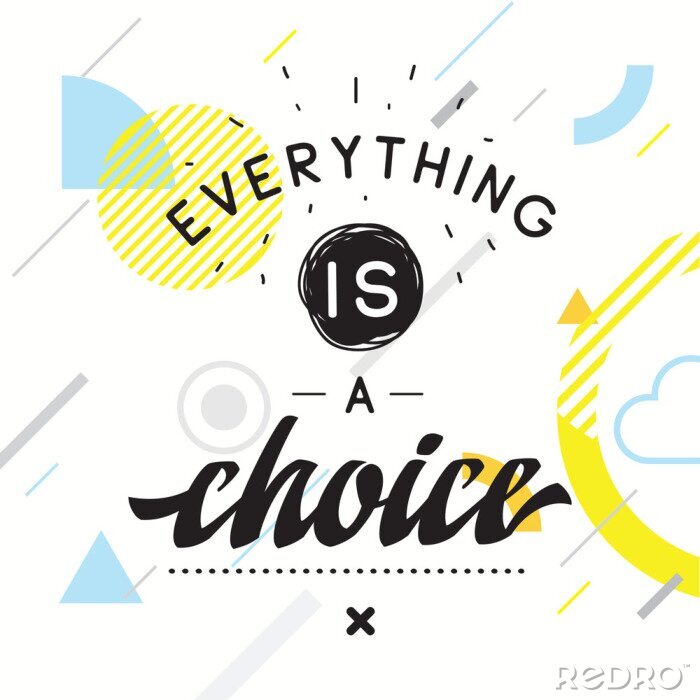 Sticker Typografie voor t-shirt- of sweatshirtafdrukken en borduurwerk. Afdrukken voor tee. Inspirerend citaat, motivatie.