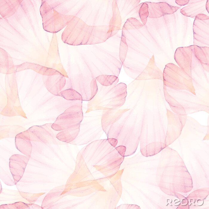 Sticker Vectorized waterverftekening.