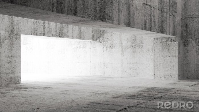 Sticker Verlichte betonnen boog