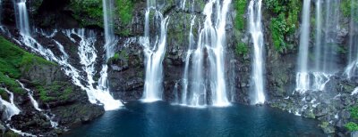 Verschillende watervallen