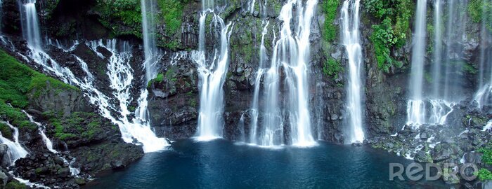 Sticker Verschillende watervallen
