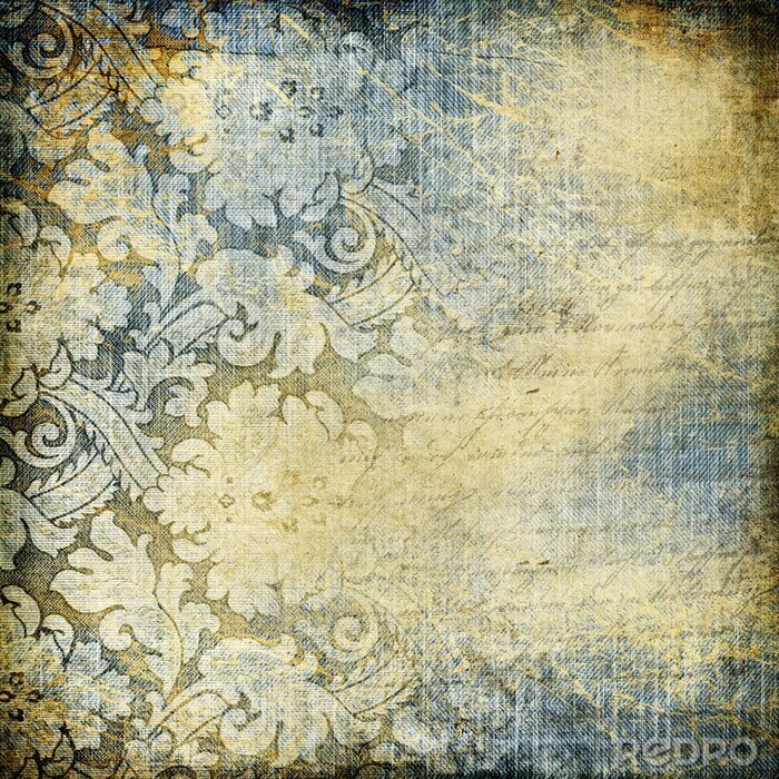 Sticker vintage decoratief papier