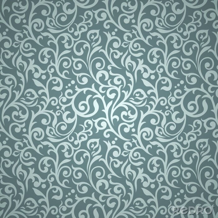 Sticker Vintage naadloze patroon