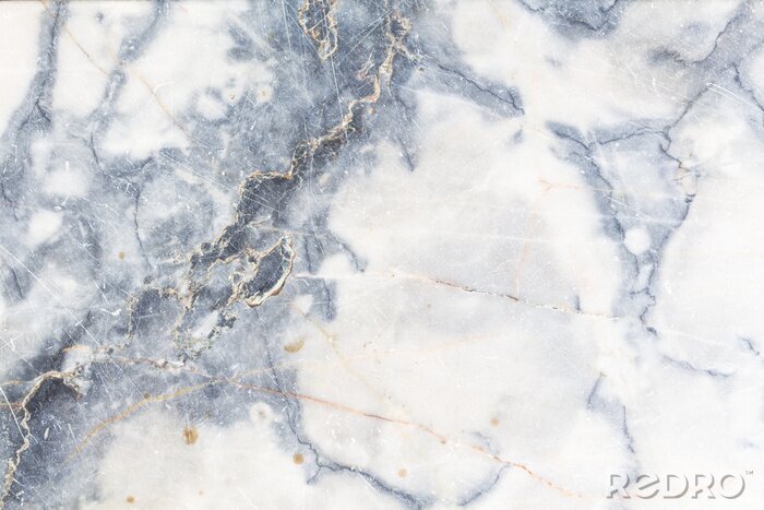 Sticker Vlekken op lichtgekleurd marmer