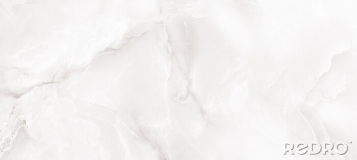 Sticker Vloeibare witte marmer als melk