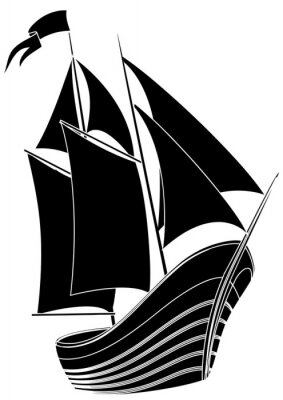 Sticker voilier
