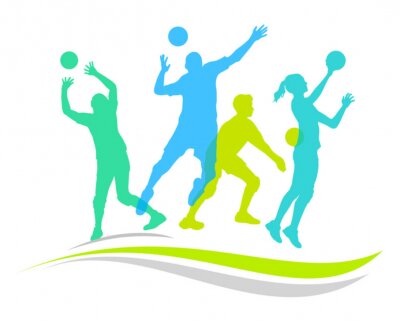 Sticker Volleybal - 66