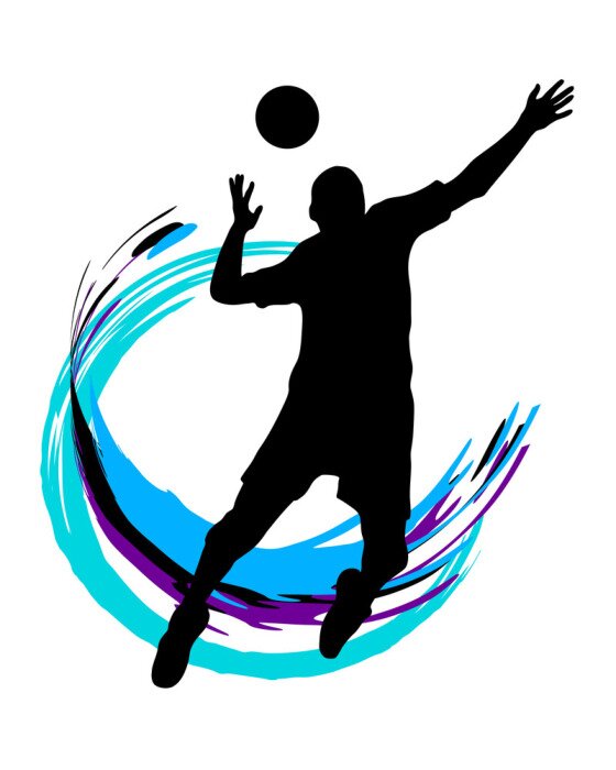 Sticker Volleybal - 89