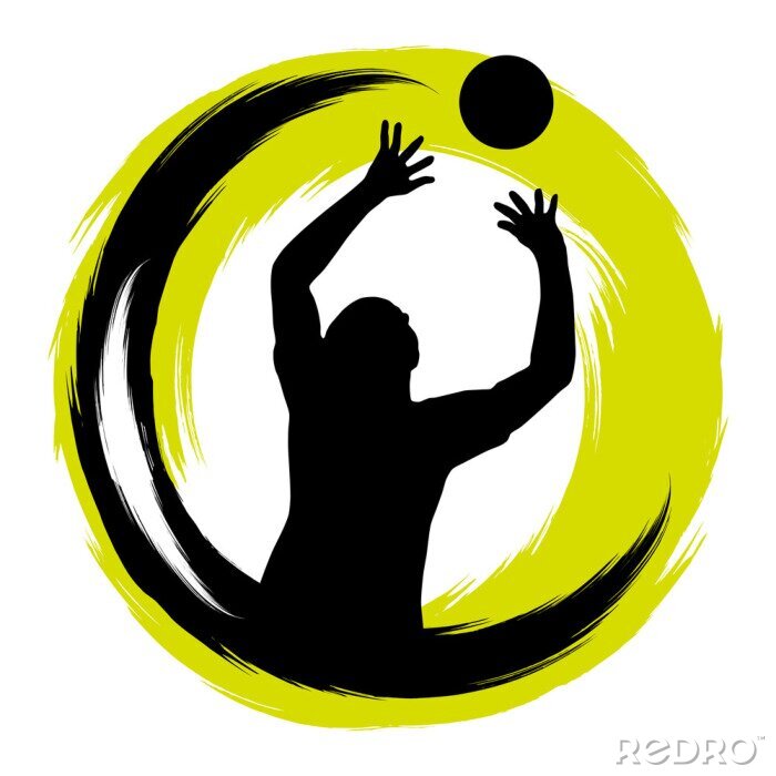 Sticker Volleybal - 99