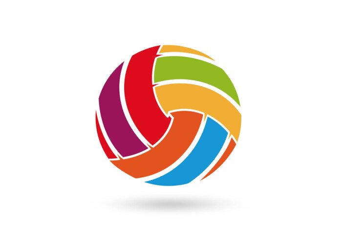 Sticker Volleybal