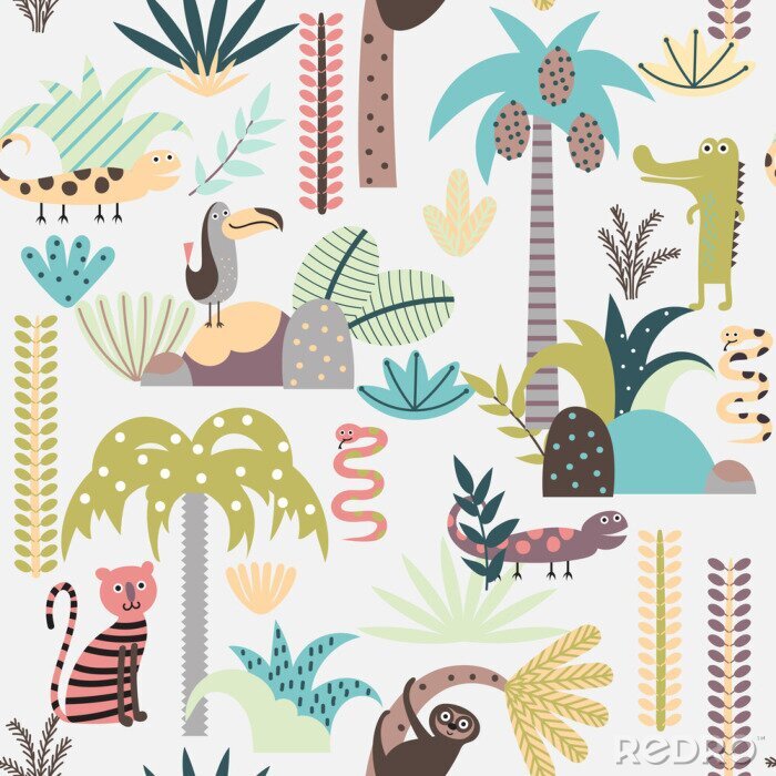 Sticker Vrienden uit de tropen