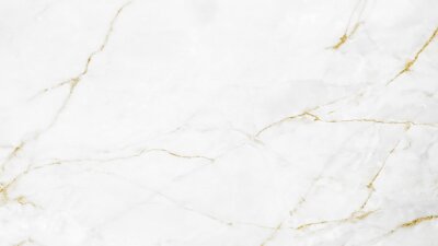 Sticker White and gold marble texture background design for your creative design	