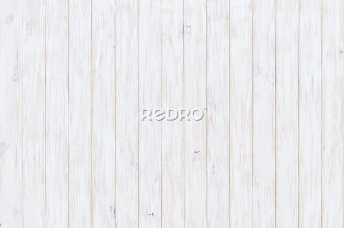 Sticker Witte verticale planken