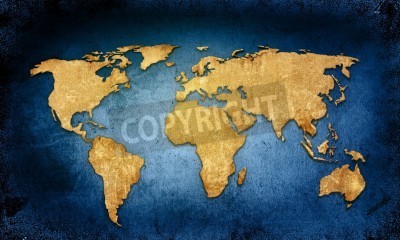 Sticker world map textures and backgrounds