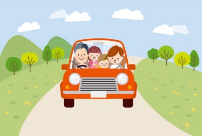 Sticker 家族 ド ラ イ ブ