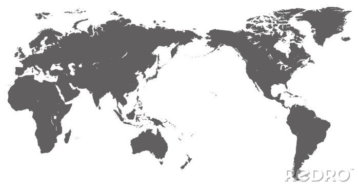 Sticker 世界 地 図 - wereldkaart -