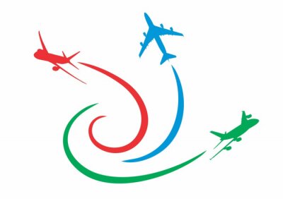 Sticker Самолеты