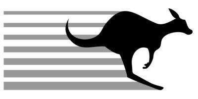 Sticker Speed ​​kangoeroe