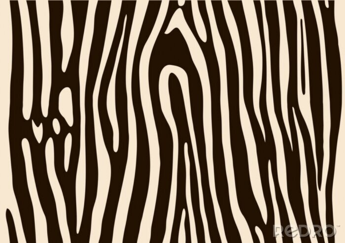 Sticker Zebra achtergrond 01