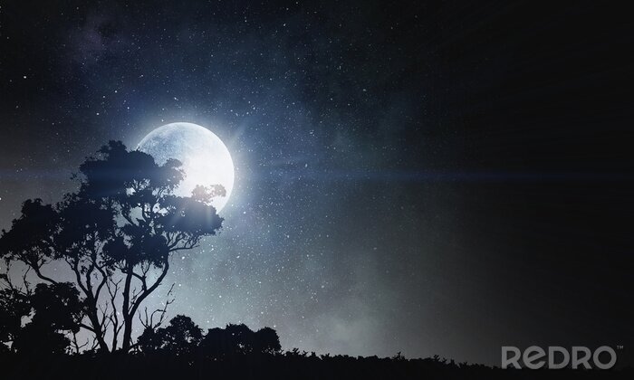 Sticker Zomeravond achtergrond